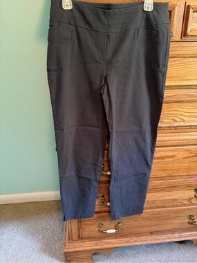 Zac & Rachel Black Cropped Stretch Pants
